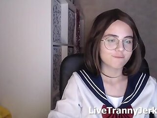 freckledcat Shemale Live Cum Show